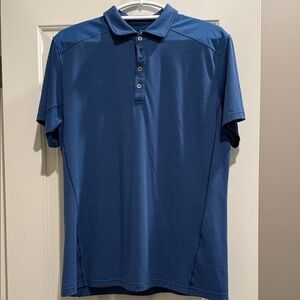 EUC Kuhl Valiant Men's Blue Polo Shirt - Size Large